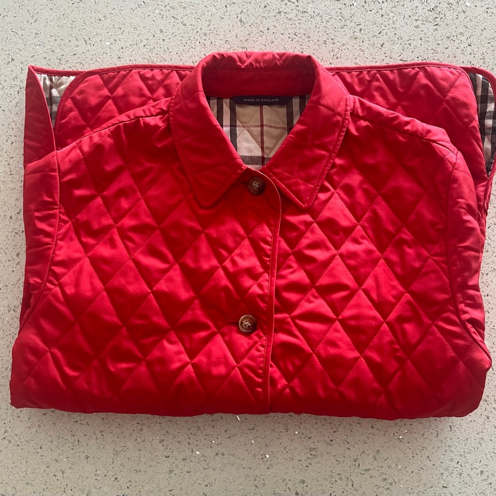 Burberry Womens Quilted Jacket